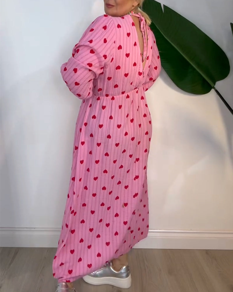 Alaina | Printed Sundress  V-Neck