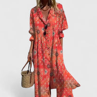 Emma | Shirt Dress Three Quarter Sleeves