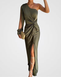 Aaliyah | Cocktail Maxi Dress One Shoulder