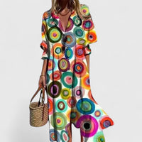 Emma | Shirt Dress Three Quarter Sleeves