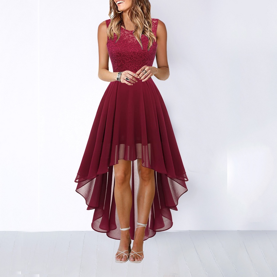 Charlee | Wedding Guest Dress Tiered Sleeveless