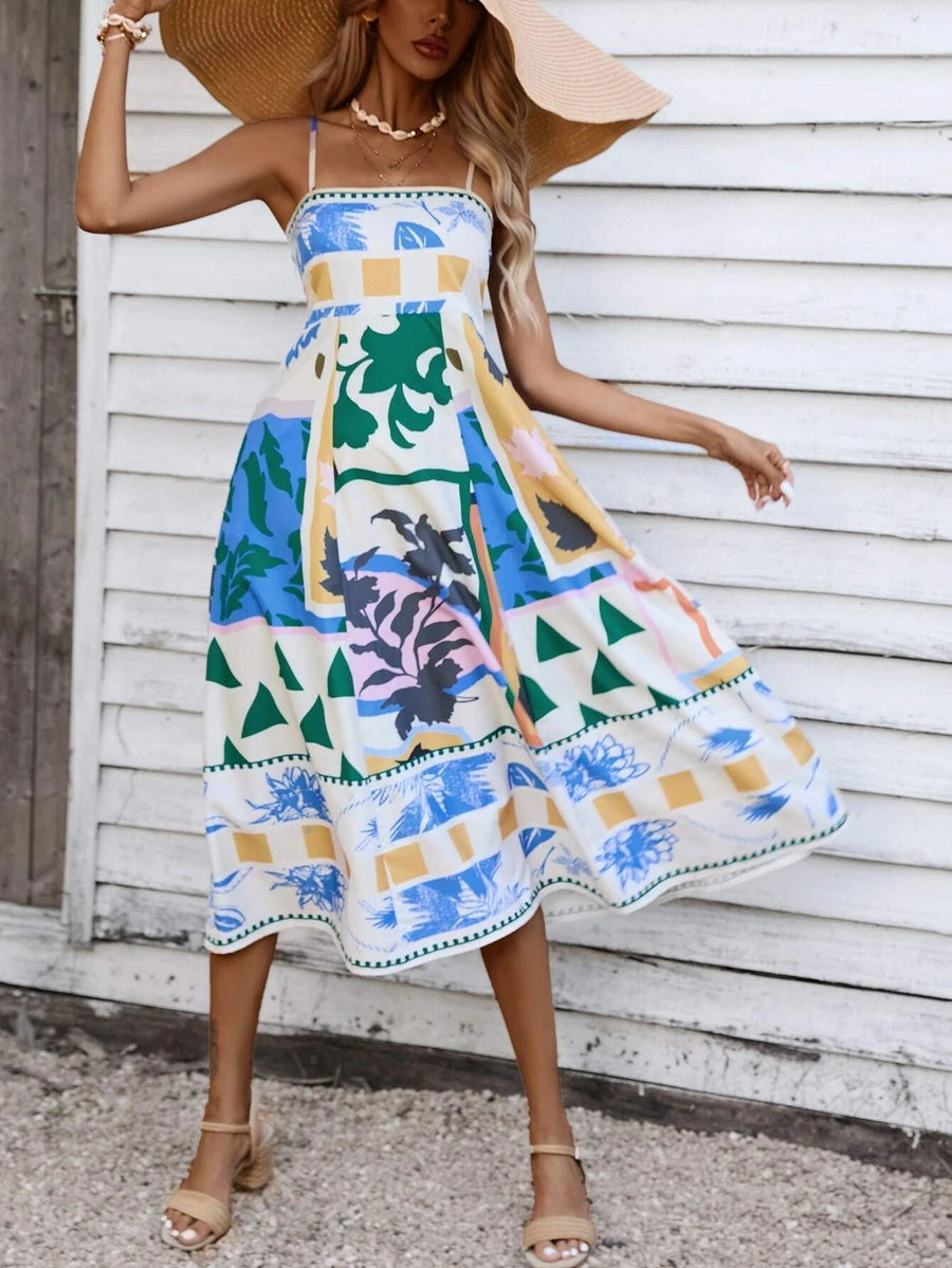 Renee | Midi Sundress Square Neck
