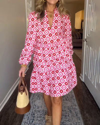 Noelle | Sundress Tiered Long Sleeve
