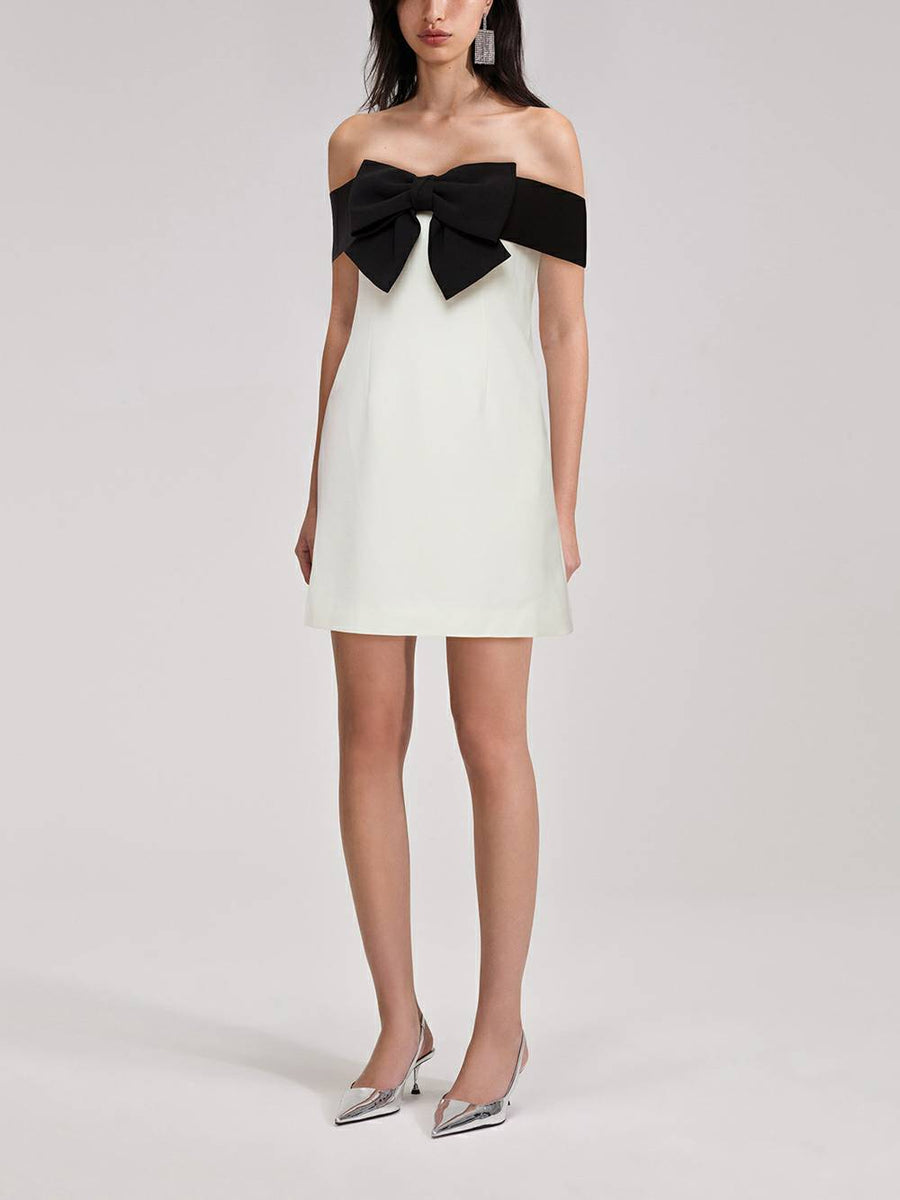 Beatrice | Cocktail Mini Dress Off-Shoulder Backless