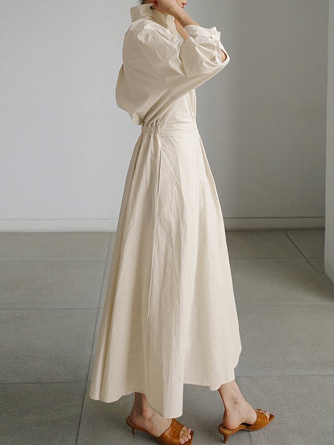 Therese | Shirt Dress Long Sleeve