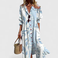 Emma | Shirt Dress Three Quarter Sleeves