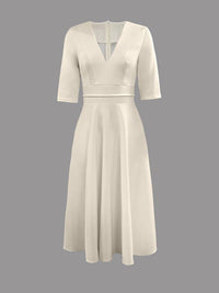 Sienna | Wedding Guest Midi Dress Flared