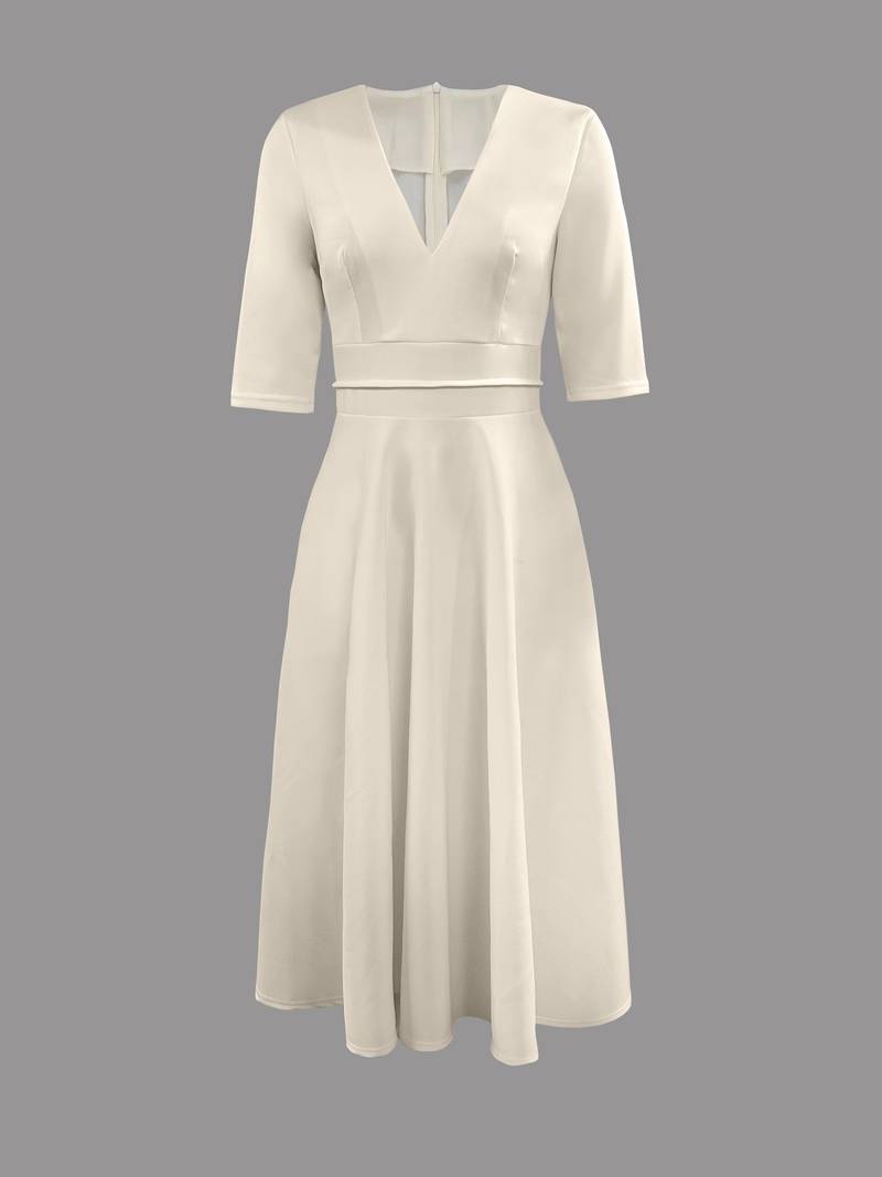 Sienna | Wedding Guest Midi Dress Flared