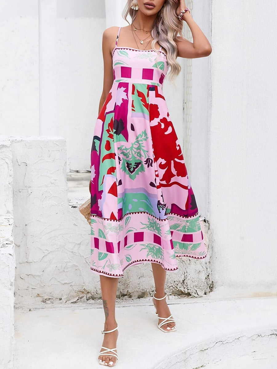 Renee | Midi Sundress Square Neck