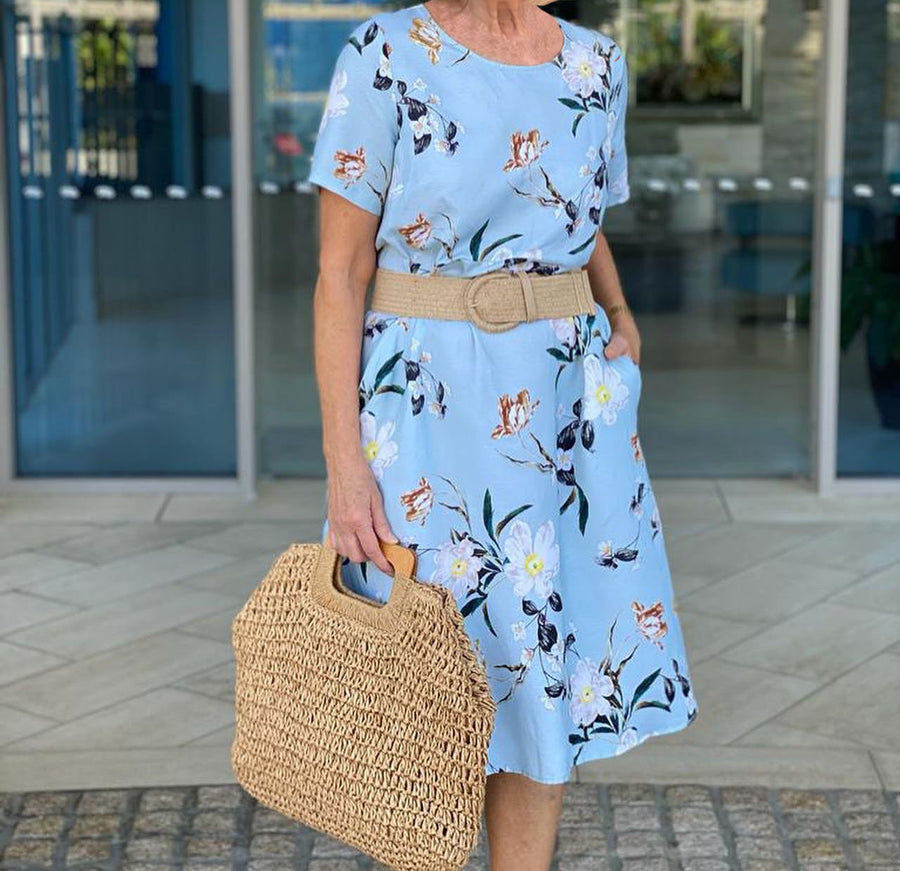 Yara | Floral Midi Sundress