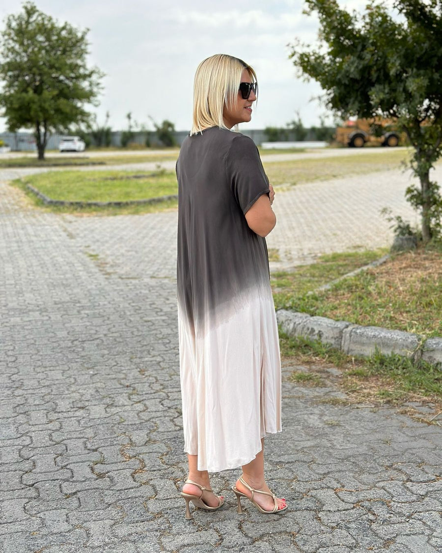 Cassidy | Midi Sundress Short Sleeve