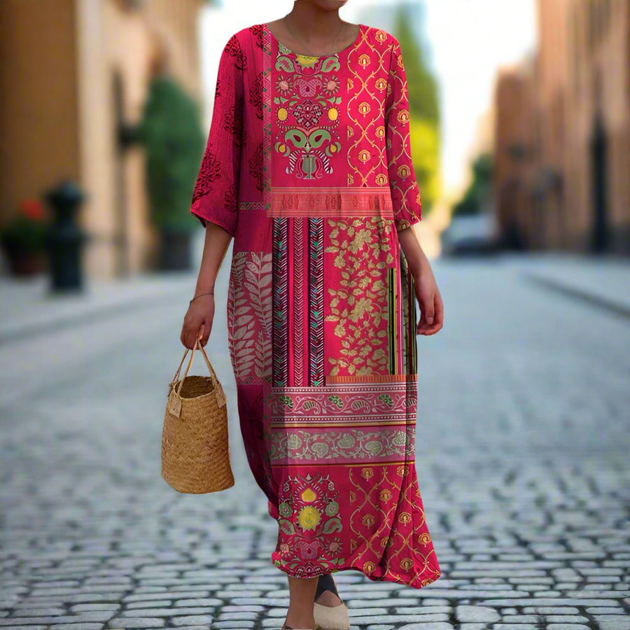 Salem | Boho Maxi Sundress Sleeveless