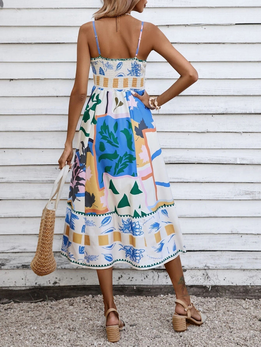 Renee | Midi Sundress Square Neck