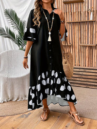 Wanda | Midi Dress Button-Front