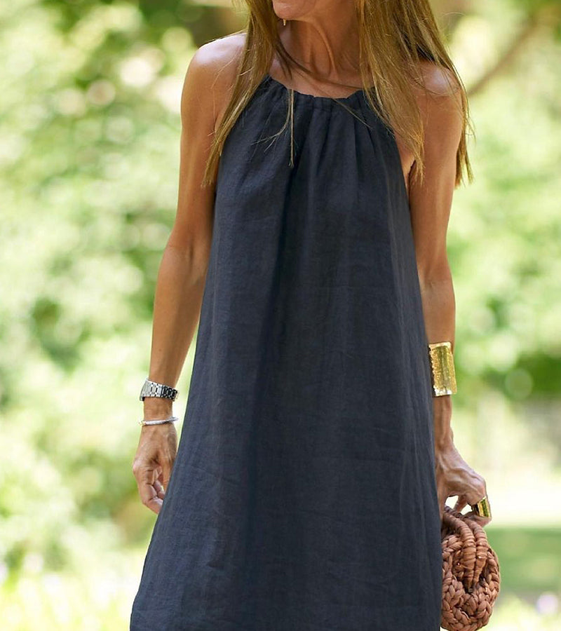 Aaliyah | Sundress Halter Sleeveless