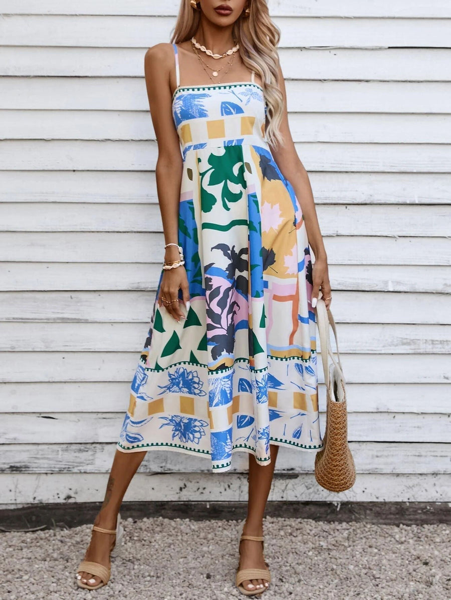 Renee | Midi Sundress Square Neck
