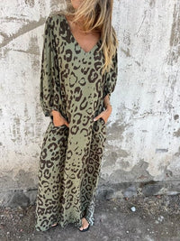 Layla | Boho Maxi Dress V-Neck