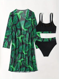 Chloe | Bikini Tropical Long Sleeve