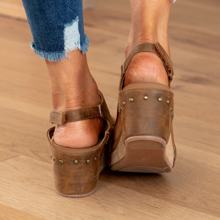 Roselyn | Heeled Sandals Wedge Slingback