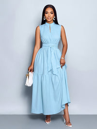 Briar | Wedding Guest Maxi Dress A-Line Mock