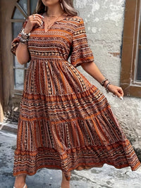 Adeline | Boho Maxi Dress Sleeveless