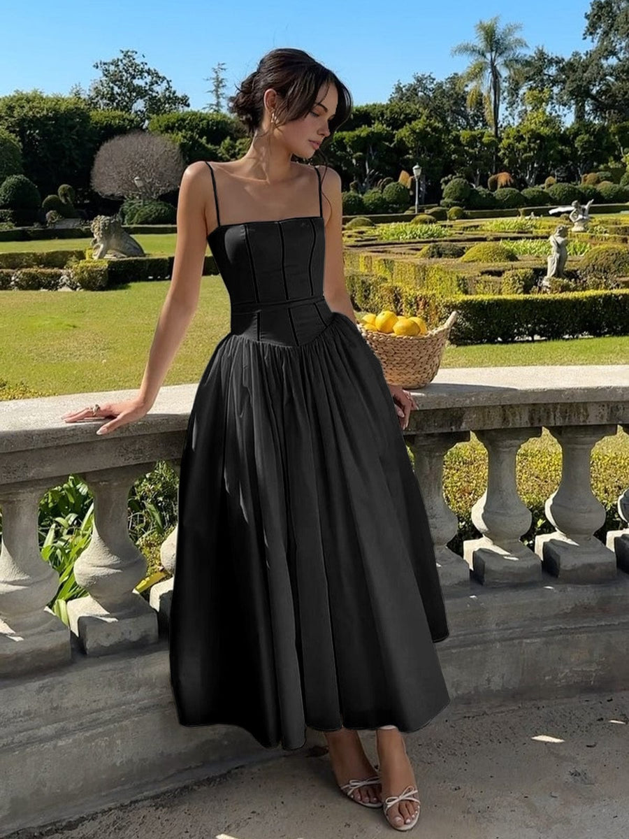 Lara | Wedding Guest Corset Midi Dress