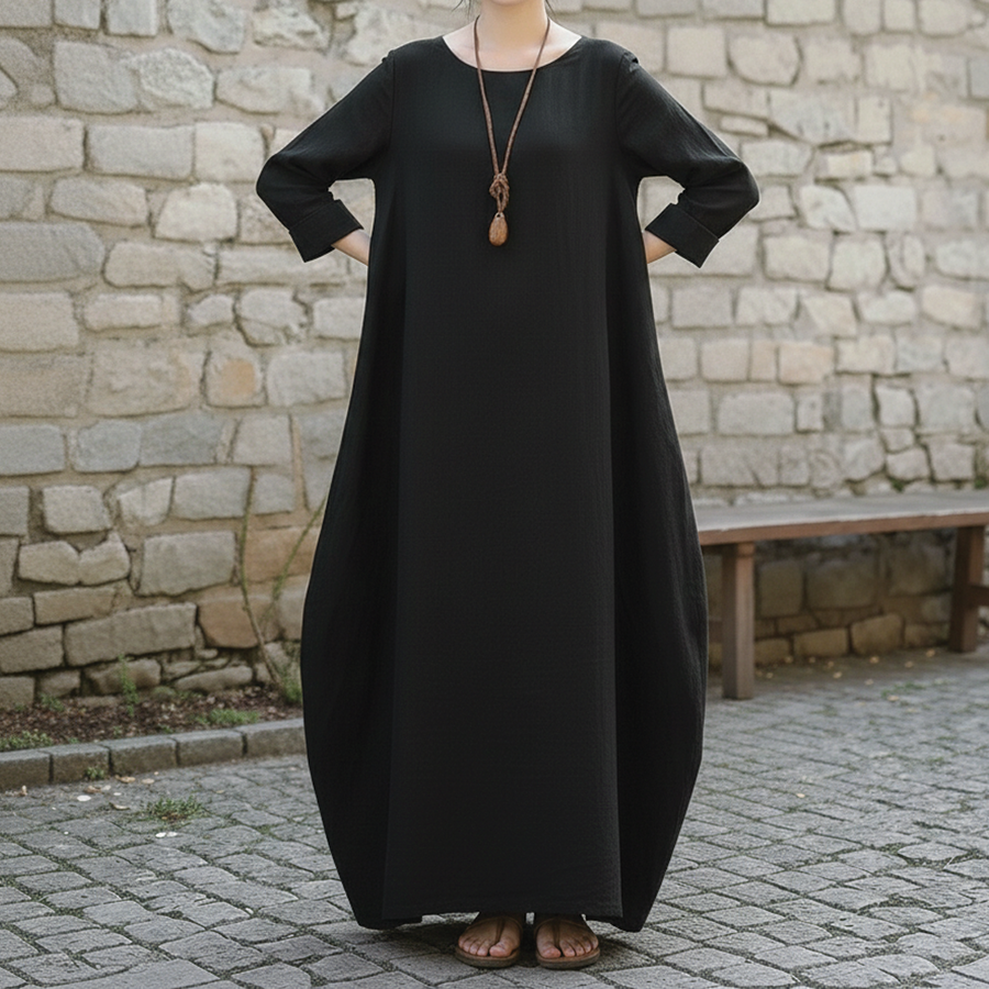 Kara | Maxi Sundress Long Sleeve