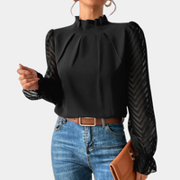 Layla |  Elegant Blouse Long Sleeve