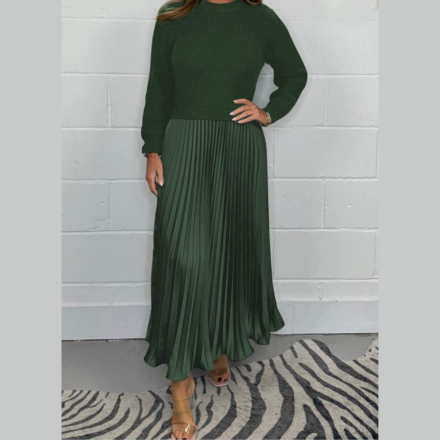 Tabitha | Wedding Guest Maxi Dress Mock Neck