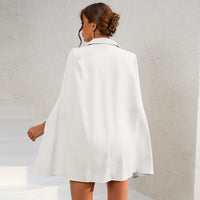 Esme | Wedding Guest Mini Dress Cape Sleeve