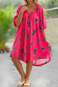 Stephanie | Boho Dress V-Neck