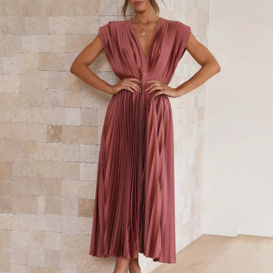 Melody | Wedding Guest Dress Pleated