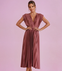 Melody | Wedding Guest Dress Pleated