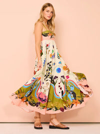 Selena | Maxi Sundress Printed