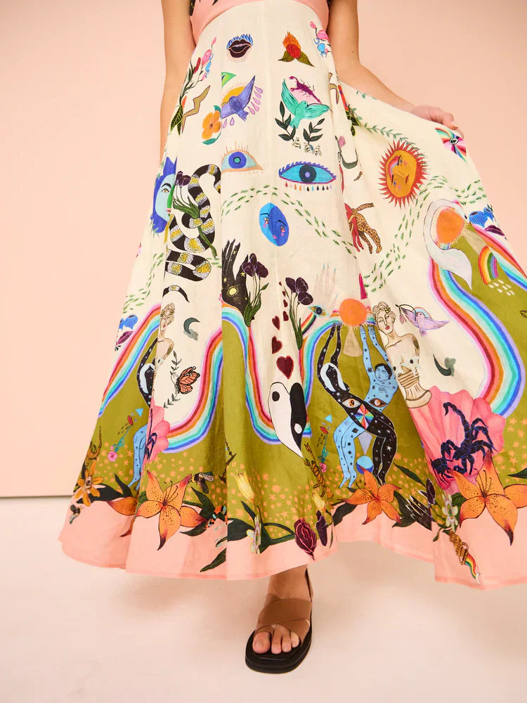 Selena | Maxi Sundress Printed