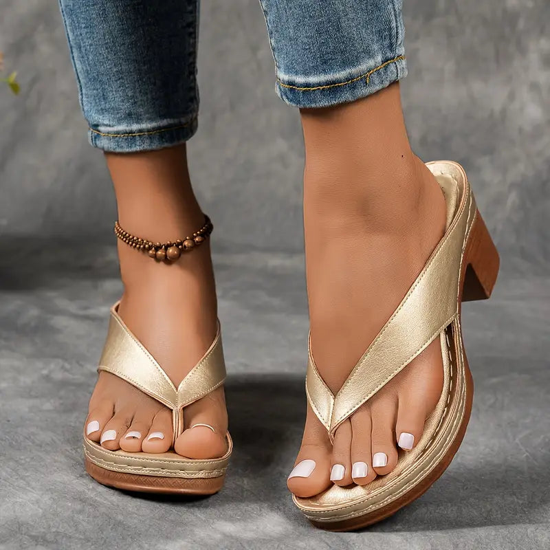 Lila | Heeled Sandals Thong