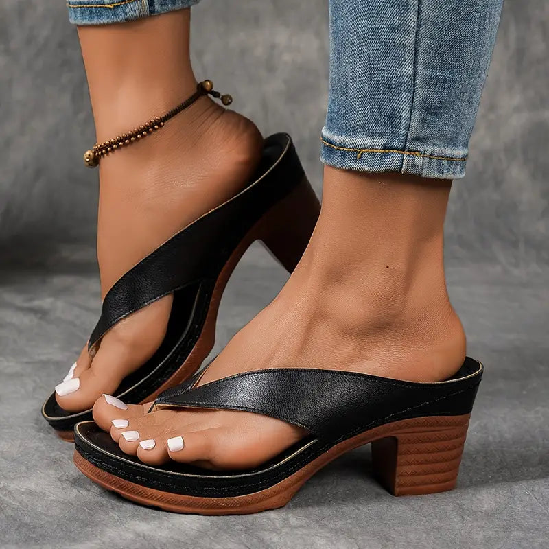 Aurora | Heeled Sandals Block Heel