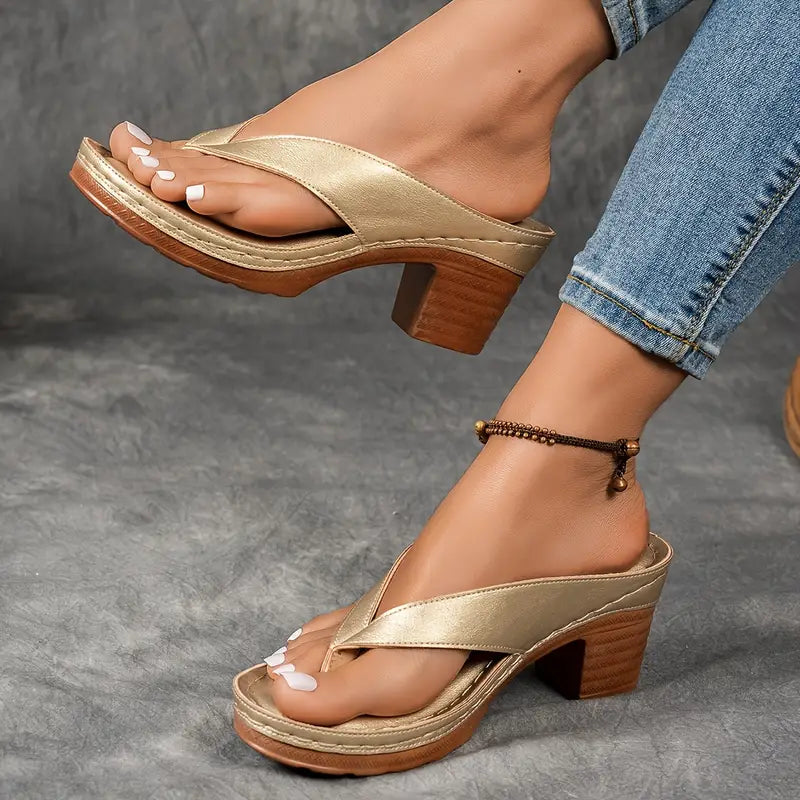 Lila | Heeled Sandals Thong