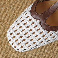 Therese | Comfortable Block Heels Orthopedic Buckle