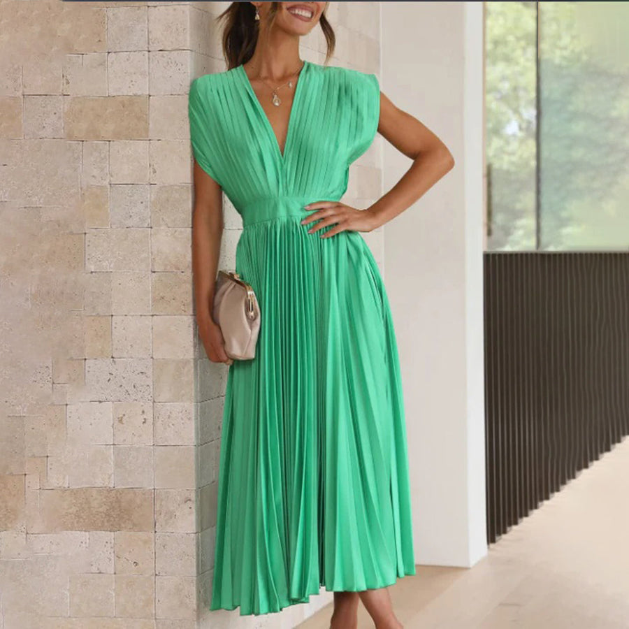 Melody | Wedding Guest Dress Pleated