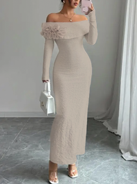 Priscilla | Cocktail Dress Off-Shoulder Bodycon
