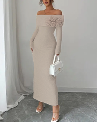 Priscilla | Cocktail Dress Off-Shoulder Bodycon