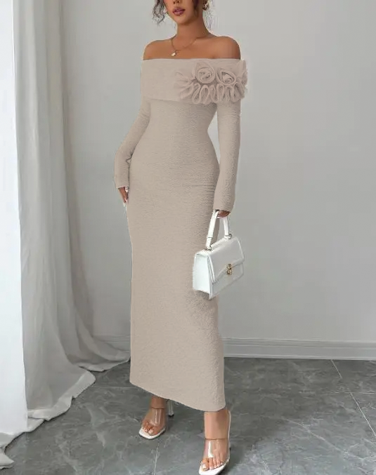 Priscilla | Cocktail Dress Off-Shoulder Bodycon