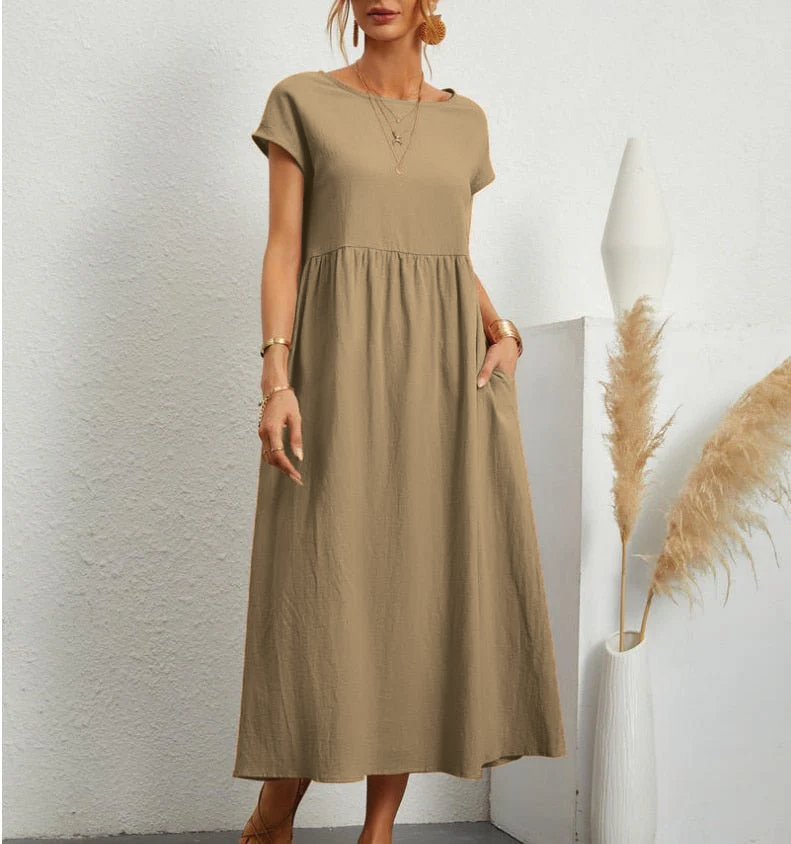 Adeline | Relaxed Midi Dress