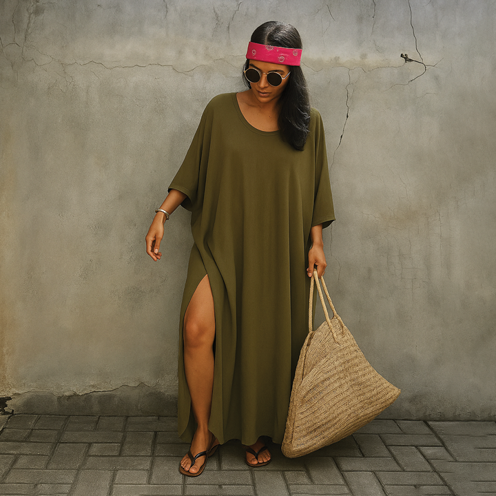 Michelle | Sundress Round Neckline