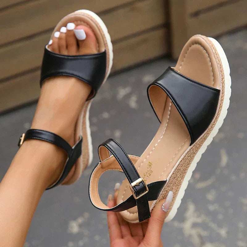 Ruth | Wedge Sandals Orthopedic Open Toe