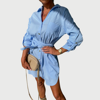 Kara | Shirt Dress Long Sleeve
