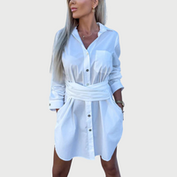 Kara | Shirt Dress Long Sleeve
