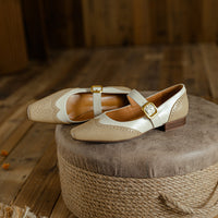 Vera | Comfortable Flats Orthopedic Buckle