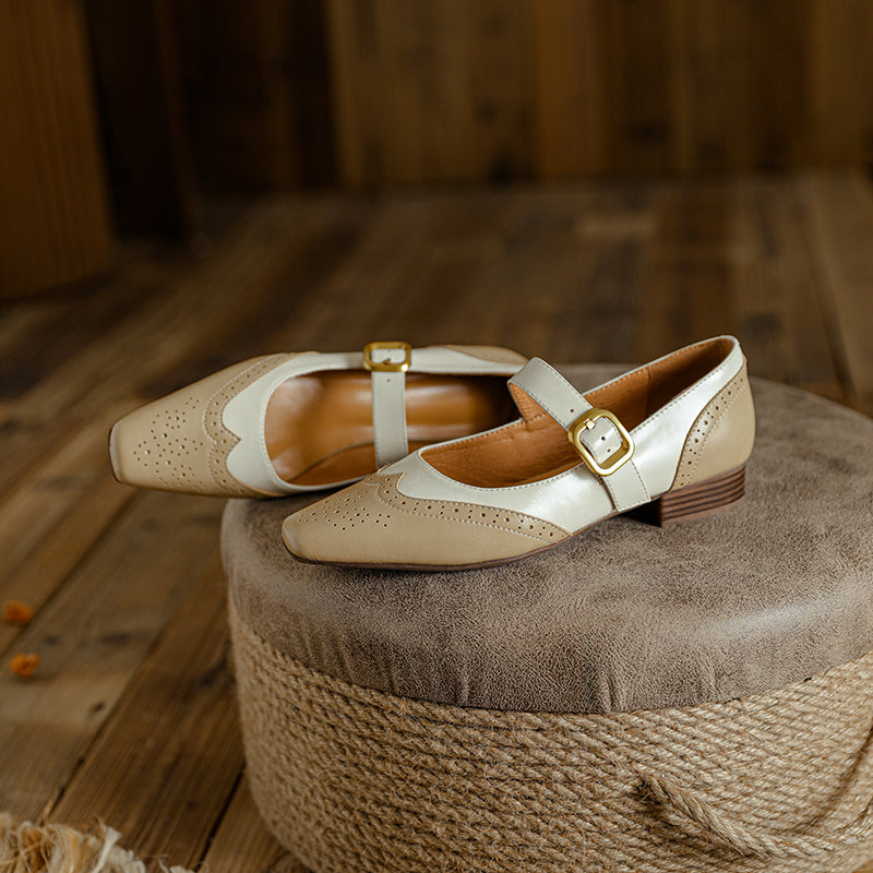 Vera | Comfortable Flats Orthopedic Buckle